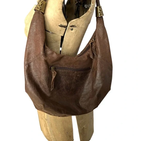 Cute Faux Suede Embroidered Boho Bag - Picture 3 of 3